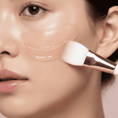 Aplicación con brocha – mascarilla night wrapping