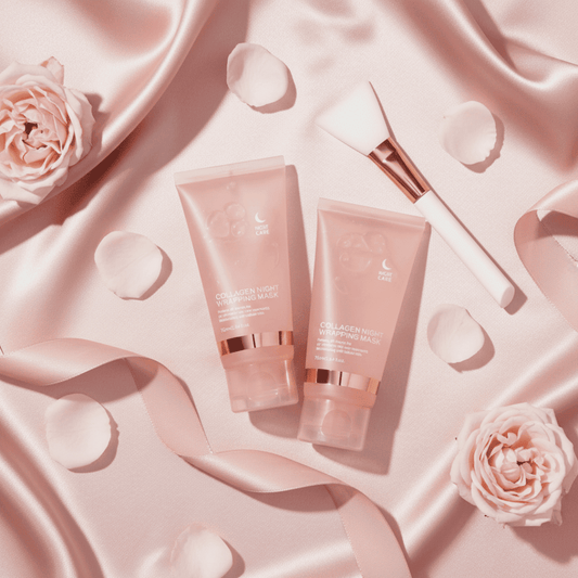 Mascarilla nocturna de colágeno Erus Beauty – textura gel crema