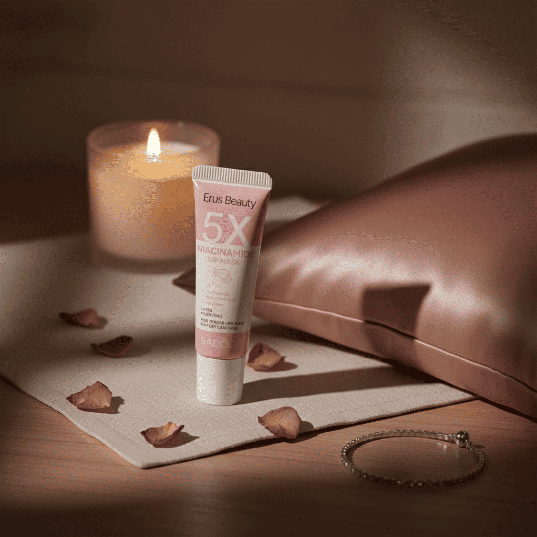 Bálsamo Labial Reparador Erus – Niacinamida + Ácido Hialurónico